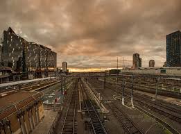 Old Rusty Looking Of Southern Cross Train Station Melbourne Travel Photography Places Around The World Beautiful Places