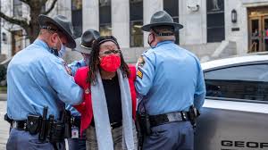 Ranking fourth among the u.s. No Charges For Georgia Lawmaker Arrested After Knocking On Gov S Door As He Signed Voting Bill Ktla