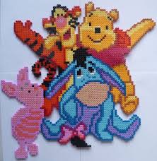 Univers Enfantin Winnie L Ourson Hama Beads Disney Broderie Et Point De Croix