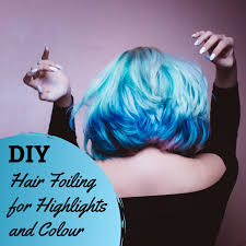 Wrap a towel you are comfortable getting dye on around your shoulders. How To Highlight And Colour Your Hair At Home Using Foils Bellatory