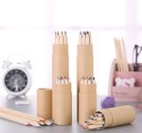 AUAUY Mini Colouring Pencils, 6 Boxes Of 12 Wooden Colored Pencils For  Children, Short Hexagon Colouring Pencils For Kids Party Bag Fillers, Gifts  For ...