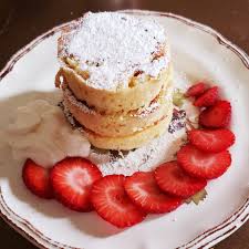 Japanese Pancakes Fluffy Pancakes Recipe From My Daughter 1 Mix 2 Egg Yolks With 1 4 Cup Of Sugar Or Sw Gourmet Breakfast Fluffy Pancakes Japanese Pancake