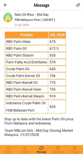 They provide holistic healing and helps calm your senses. Pa Mblion Oleochemicals Malaysian Palm Oil Daily Prices Facebook