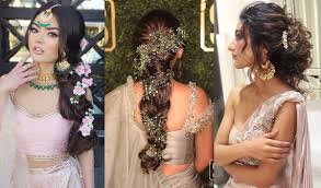 Bow bun updo via cute girls hairstyles. 25 Sangeet Hairstyles That Are Beautiful Beyond Words Shaadisaga
