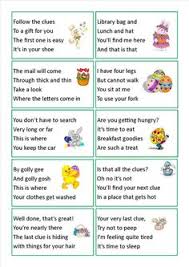 Let them be the easter bunny and hide the eggs. 13 Egg Hunt Clues Ideas Egg Hunt Egg Hunt Clues Easter Egg Hunt