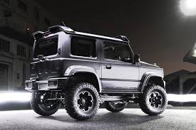 Some said those days, their school, ada patung salib disetiap atas blackboard. This Suzuki Jimny Black Bison Looks Ready For A Zombie Apocalypse Autobuzz My