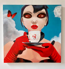 Painted by our beautiful friend Eve Raymond!