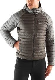 Haglofs Men S Essens Mimic Hood Jacket Beluga Lite Beluga Xxl Hiking Outfit Mens Jackets Jackets