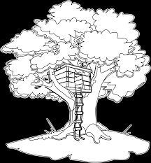 A common sense building is a real estate construction, carried out by coloring is a fun way to develop your creativity, your concentration and motor skills while forgetting daily stress. Download Magic Tree House Banner Stock Techflourish Collections Magic Tree House Coloring Page Full Size Png Image Pngkit