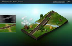 3d Map Generator Terrain From Heightmap Map Generator Generator Map