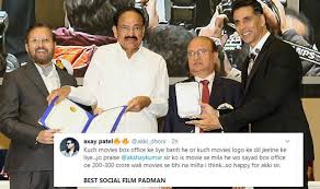 The national film awards are given in 31 categories. National Film Awards 2019 Akshay Kumar S Fans Celebrate As Padman Wins Best Social Film Honour India Com