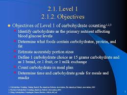 You can use the glycemic. Carbohydrate Counting At Different Levels Usa Management Guidelines