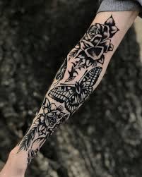 Traditional Tattoo Sleeve By Mikey Mikeysharks From Melbourne Australia Tattoos Blackwork Tattoo Becoming A Tattoo Artist