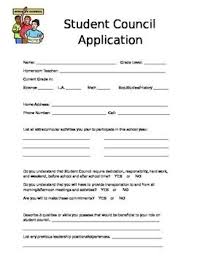 Student Council Application Student Council Student Leadership Student Government