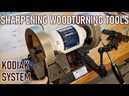 Sharpening Wood Turning Tools Youtube