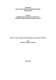 Pancasila yang sah di sebutkan dalam uud 1945 yang di buat tanggal. Pdf Status Terkini Industri Kreatif Negara Peluang Cabaran