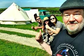 Harrogate husband and wife team link up with Johnny Vegas as glamping hits  TV screens
