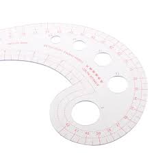 Us 2 8 26 Off Hard Plastic Comma Shaped French Curve Ruler Sewing Tools By Garment Sewing Supplies Multi Functional Grading Scale In Diy Apparel