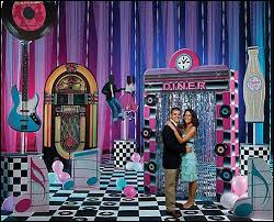 Some may remember the 60s like it was yesterday; 50s Theme Party 50s Theme Decor 1950s Retro Decorating Style 50s Diner 50s Party 50s Theme Parties Retro Party Sock Hop Party