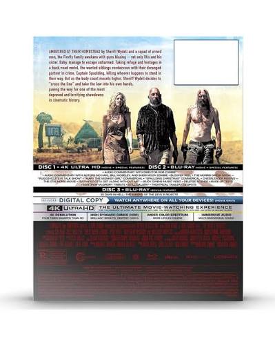 The Devil's Rejects - Limited Edition Steelbook (4K UHD + Blu-ray + Di –  Physical Media Vault
