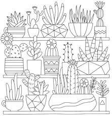 Free printable cactus coloring pages for adults. 13 Best Succulent Cactus Coloring Books Pages In 2021 Pattern Coloring Pages Coloring Pages Coloring Book Pages