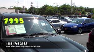 If you are using mobile phone, you could also use menu drawer from browser. Dallas Tx Allen Samuels Used Cars Vs Carmax Vs Cargurus Sales Hurst Tx Fort Worth Craigslist Cars Youtube