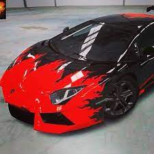 More Attractive Hot Rod Flames Would Look Better With A Matte Black And A High Gloss Purple Based Red Sports Cars Luxury Lamborghini Cars Fancy Cars