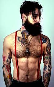 The Top Tattoo Designs Of 2013 According To Pinterest Beard Beard Tattoo Bearded Men