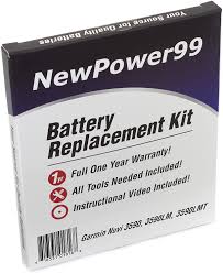 Buy Newpower99 Battery Kit For Garmin Nuvi 3590 3590lm 3590lmt With Tools Video Instructions Long Life Battery Online In Vietnam B00grv71u8