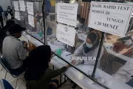 Iming Iming Calo Rapid Test Di Stasiun Senen Republika Online