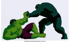 These are very, very old technical notes — not a modern profile. The Incredible Hulk Hulk And The Abomination Production Cel And Lot 11164 Heritage Auctions