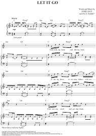 Let It Go Sheet Music Clarinet Sheet Music Piano Sheet Music