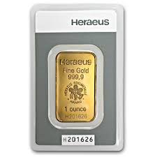 1 Oz Gold Bar Argor Heraeus Argor Heraeus Gold Bars Rounds Apmex Gold Bar Buying Gold Gold Money