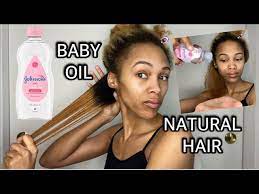 Baby oil behaves differently than other oils. Baby Oil On Natural Hair Will It Moisturize My Hair Youtube