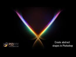 Colorful Abstract Shapes In Photoshop Abstract Shapes Photoshop Abstract