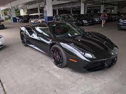 Black On Black Ferrari 488 Gtb Ferrari Supercars Sports Car Brands Ferrari 488 Ferrari