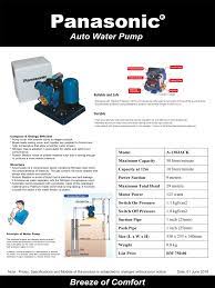 Free delivery for many products! Panasonic A 130jack Auto Water Pump Auto Pump Water Pump Kuala Lumpur Kl Malaysia Selangor Setapak Supplier Suppliers Supply Supplies Sui U Machinery Tools M Sdn Bhd
