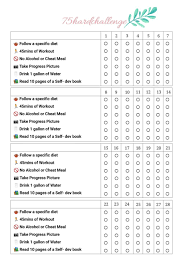 Pin On 75 Hard Challenge Printable