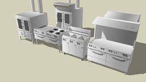 Back to small kitchen appliances. Commercial Kitchen Appliance Pack 3d Warehouse Commercial Kitchen Appliances Commercial Kitchen Kitchen Appliances