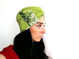 Yesil Pul Detayli Havlu Turban Bone Sac Aksesuari 238943 Zet Com Sac Stil Kadin