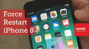 How To Force Restart The Iphone 8 Iphone 8 Plus Youtube