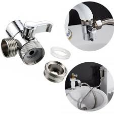 Kitchen sink faucet adapter hose. Kitchen Sink Splitter Diverter Valve Faucet Adapter Water Tap Connector Ebay