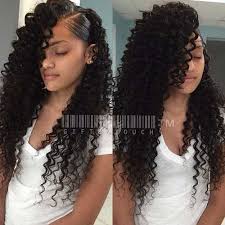 After all tracks are safe in the hair, you can unclip the part you left and curl that part. Curly Tracks Hairstyles Off 79 Best Deals Online