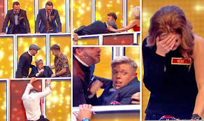 Like the all together now show on facebook if you please, and share share share! All Together Now Chaos Rob Beckett Falls Down Live On Bbc Show Amid Contestant Clash Tv Radio Showbiz Tv Express Co Uk