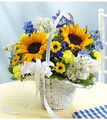 Like a miniature summer garden, the fresh cut flowers will brighten her kitchen counter, bedside table, coffee table.any of her favorite places! Country Wedding Flower Girl Arrangement Wilmington De Florist