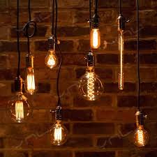 Edison Incandescent Bulb Retro Light Bulbs Filament Bulb Lighting Vintage Edison Lamp