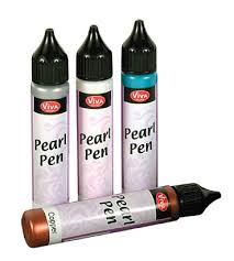 Viva Decor Pearl Pens Ice White