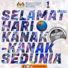 Mc hari kanak kanak 2014 docx. Kpm On Twitter Hari Kanak Kanak Sedunia Unicef Worldchildrensday Kidstakeover Unicef