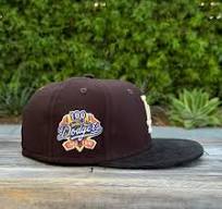 New Era LA 100th Brown/ Black Cord