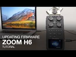 Zoom H6 Updating The Firmware Youtube